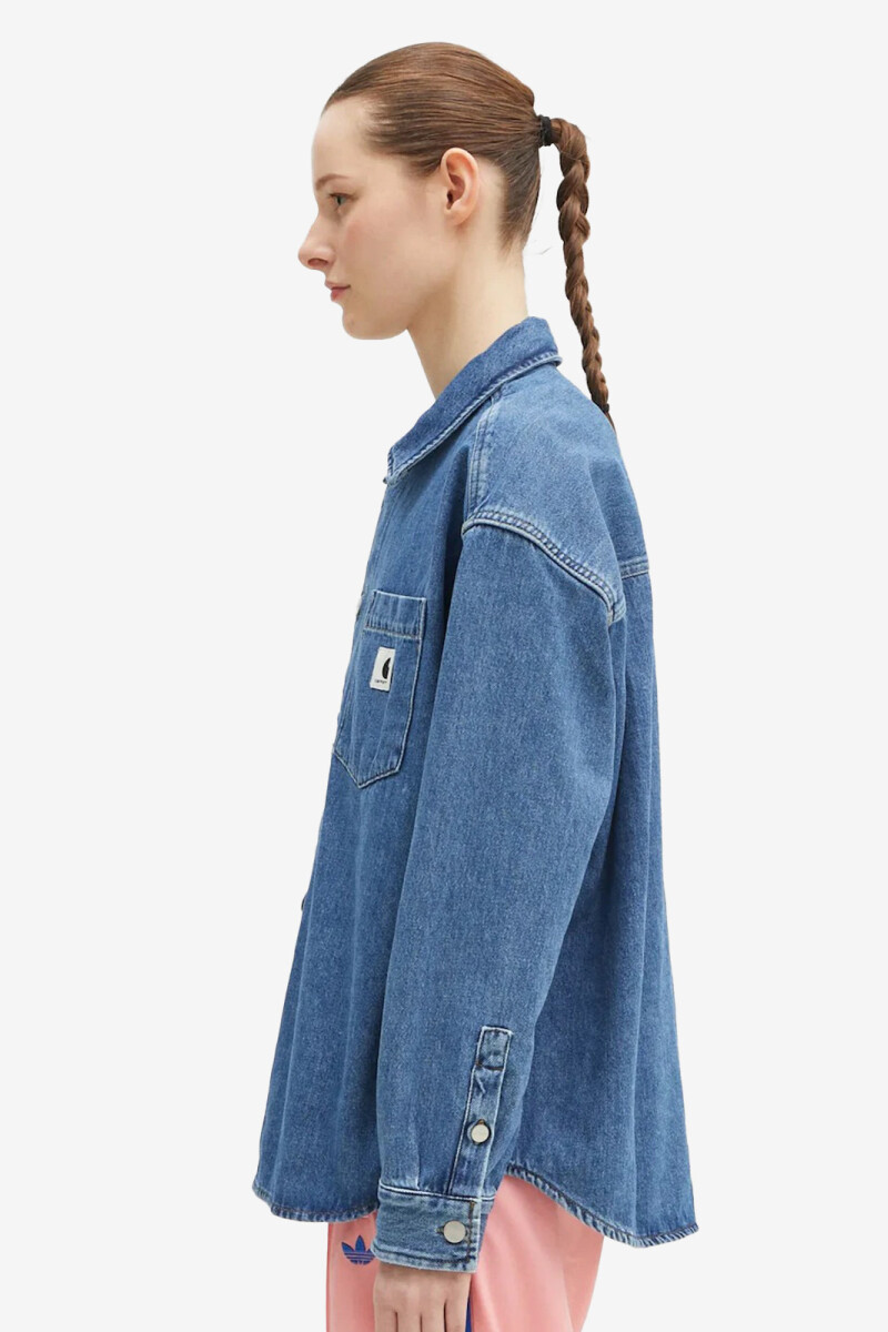 CAMISA DENIM Azul