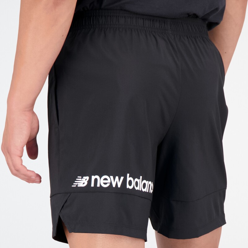Short New Balance de Hombre - 7 Inch Tenacity - MS31019BK BLACK
