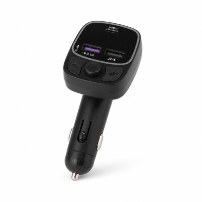Transmisor FM para auto C47 BT USB MP3 cargador 3.1A Transmisor FM para auto C47 BT USB MP3 cargador 3.1A