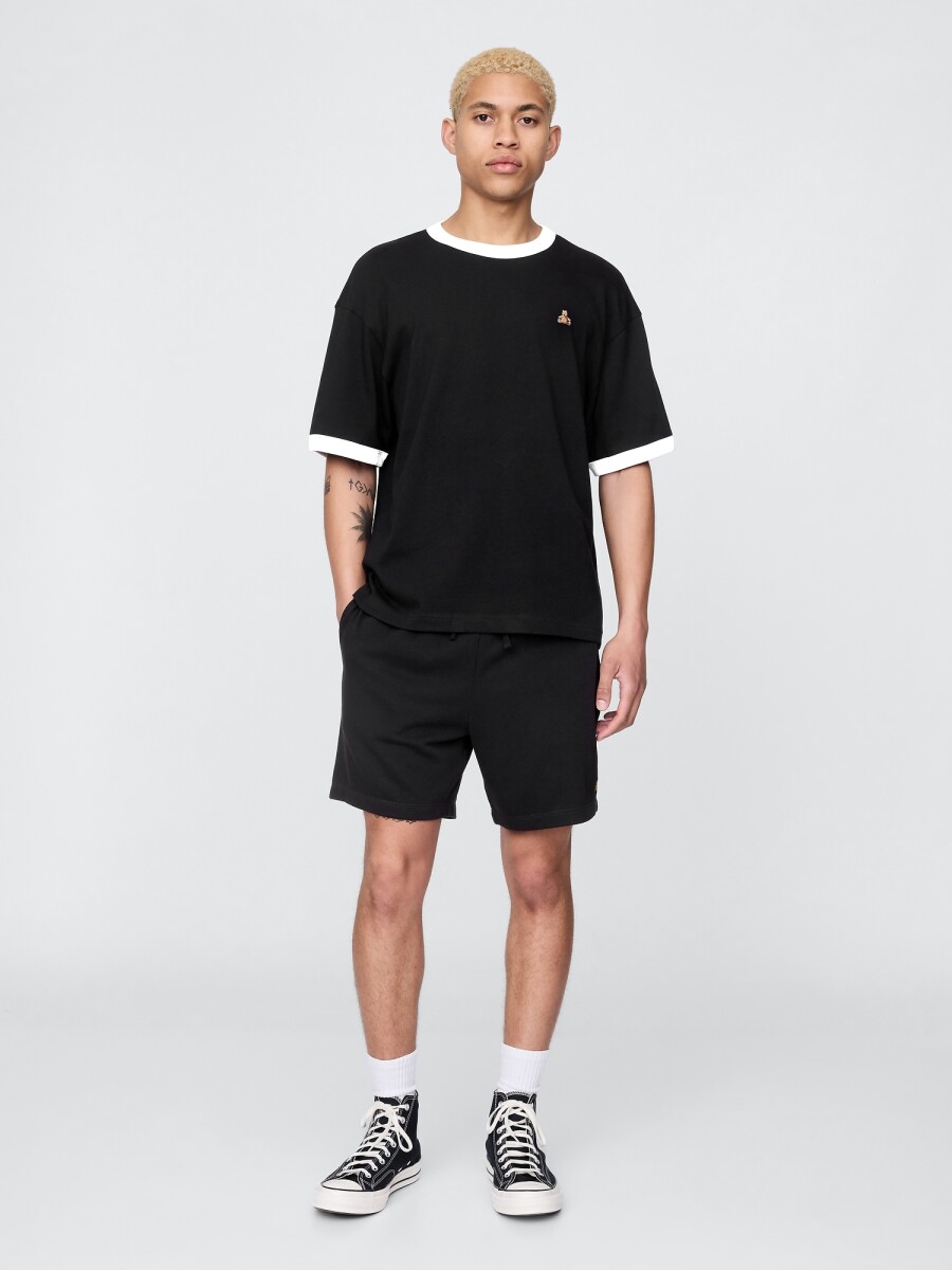 Short Deportivo Oso Brannan Hombre - True Black 