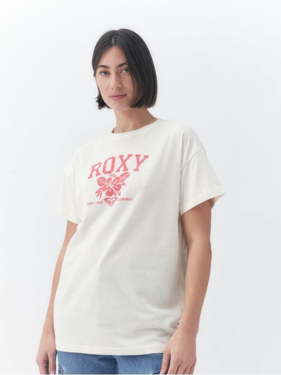 Remera Oversize Roxy - Crudo 