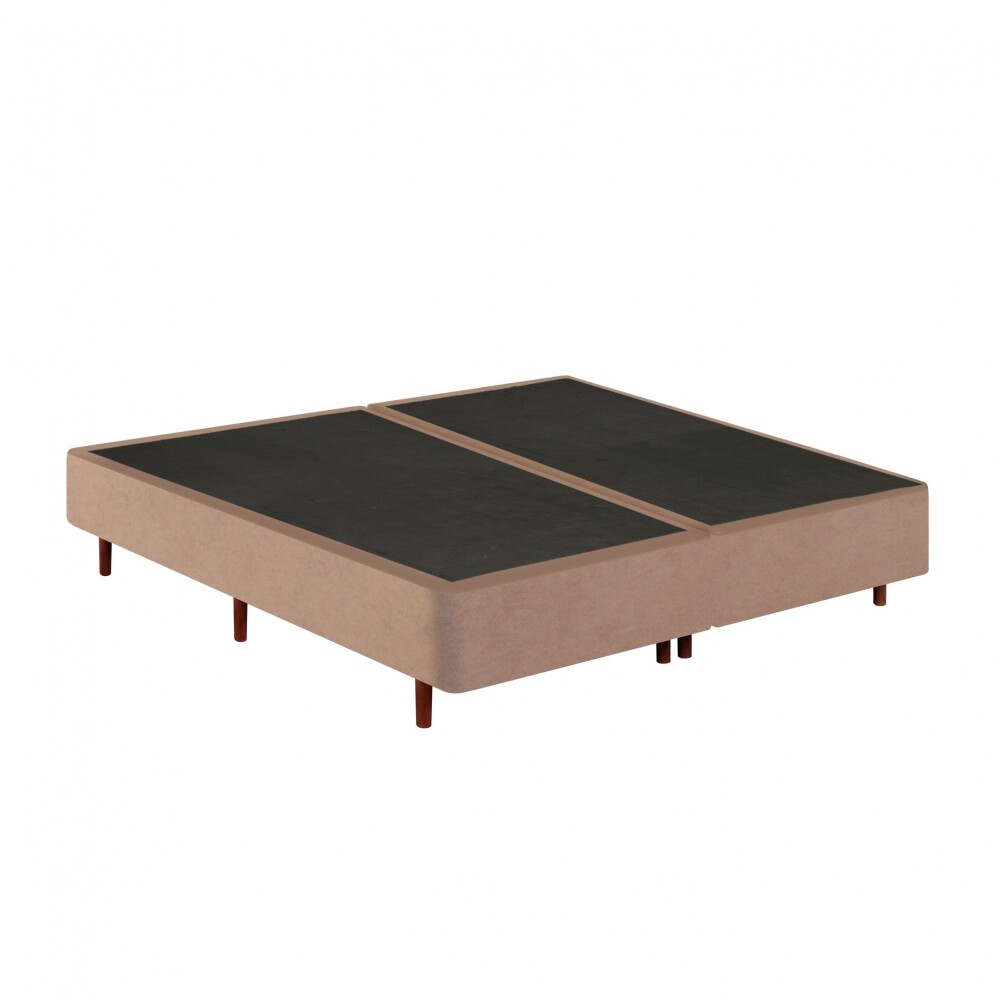 Bases x2 Sommier Queen - Mannes Beige