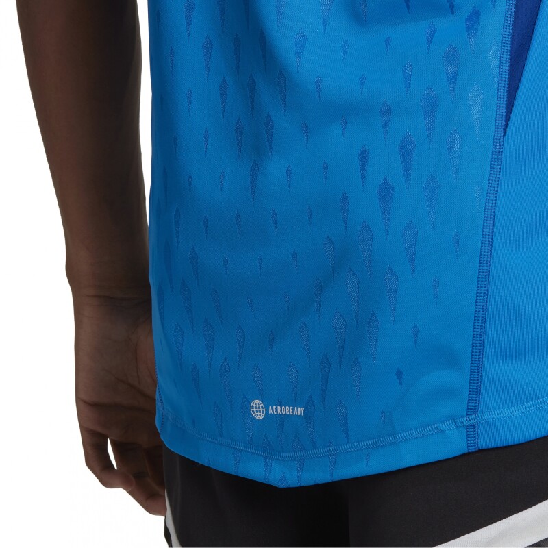 REMERA adidas GOLERO HOME BLUE