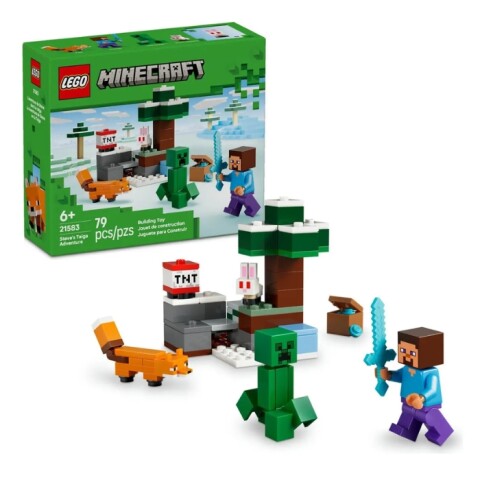 La Aventura de Steve en la Taiga La Aventura de Steve en la Taiga