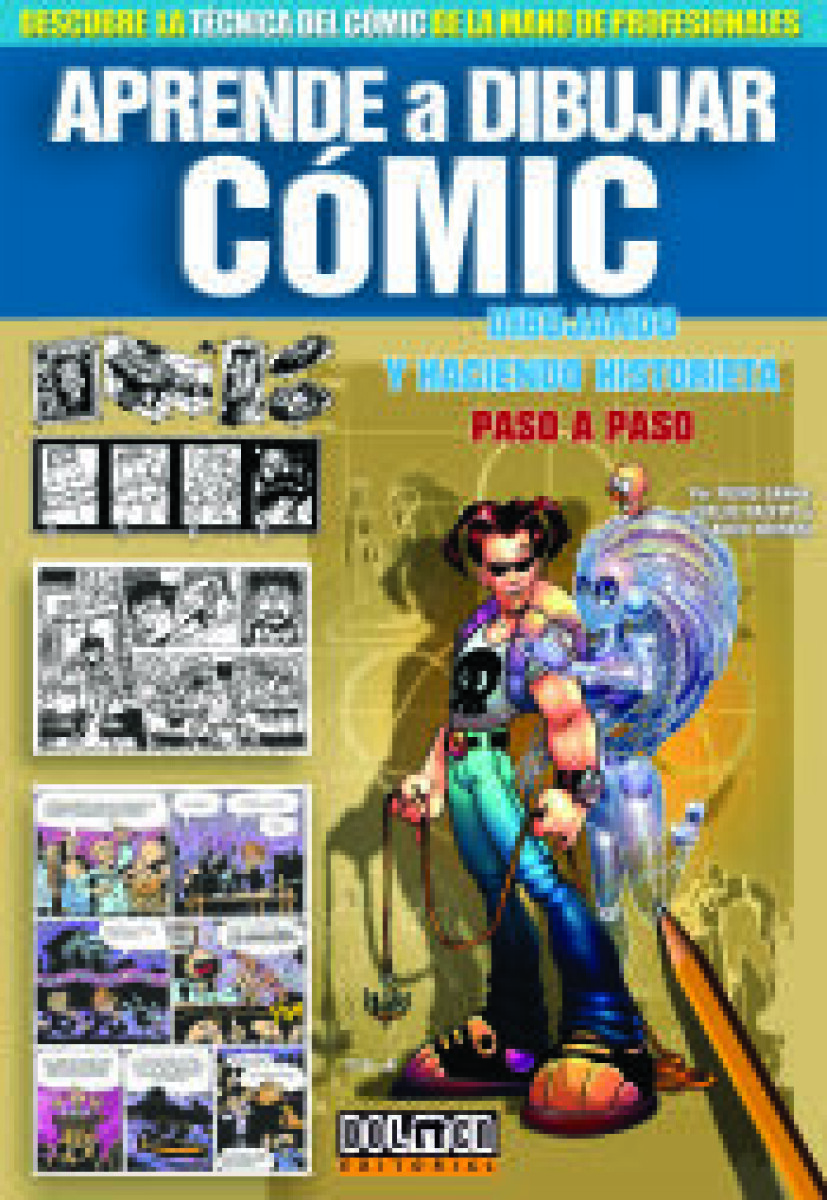 APRENDE A DIBUJAR COMIC - DIBUJANDO Y HACIENDO HISTORIETA PASO A PASO 