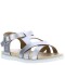 Sandalias de Niña MINI Miss Carol MARY cruzada Plateado