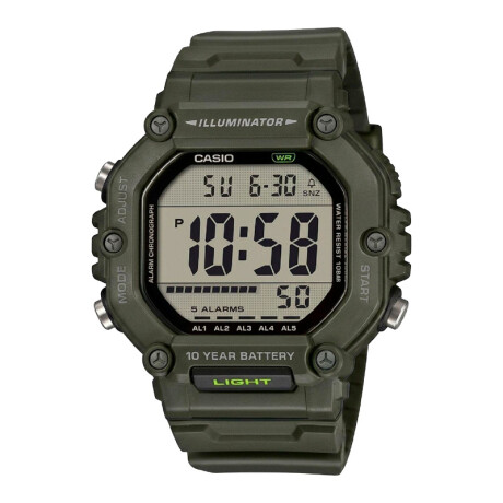 Reloj Casio Digital para Hombre AE-1600HX-3AVDF Reloj Casio Digital para Hombre AE-1600HX-3AVDF