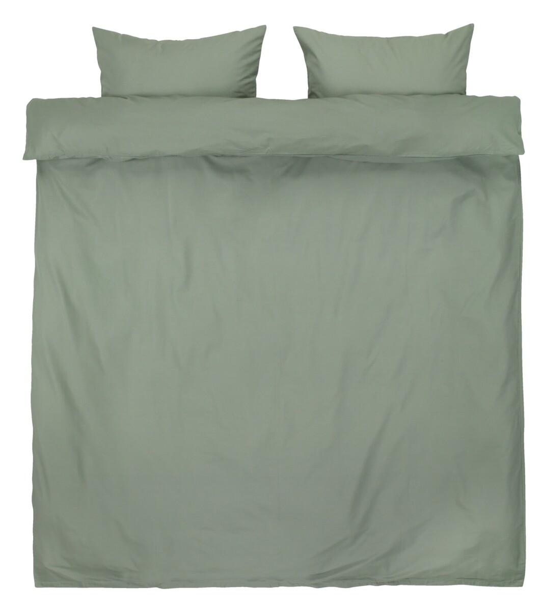 Juego funda nórdica ELLEN - King 260x240 verde 