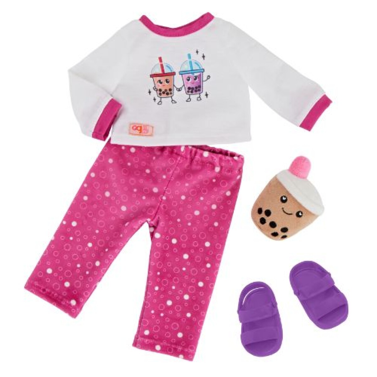Set Ropa - Pijama 2 Pzas C/peluche - Our Generation 