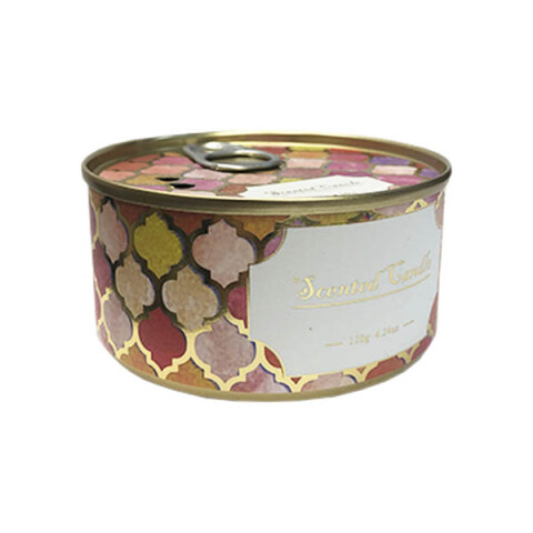 Vela Aromática en Lata Mediana ROSA