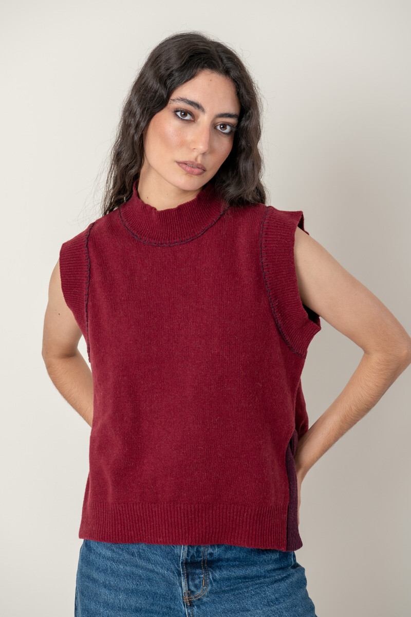 Chaleco belen - Bordeaux 