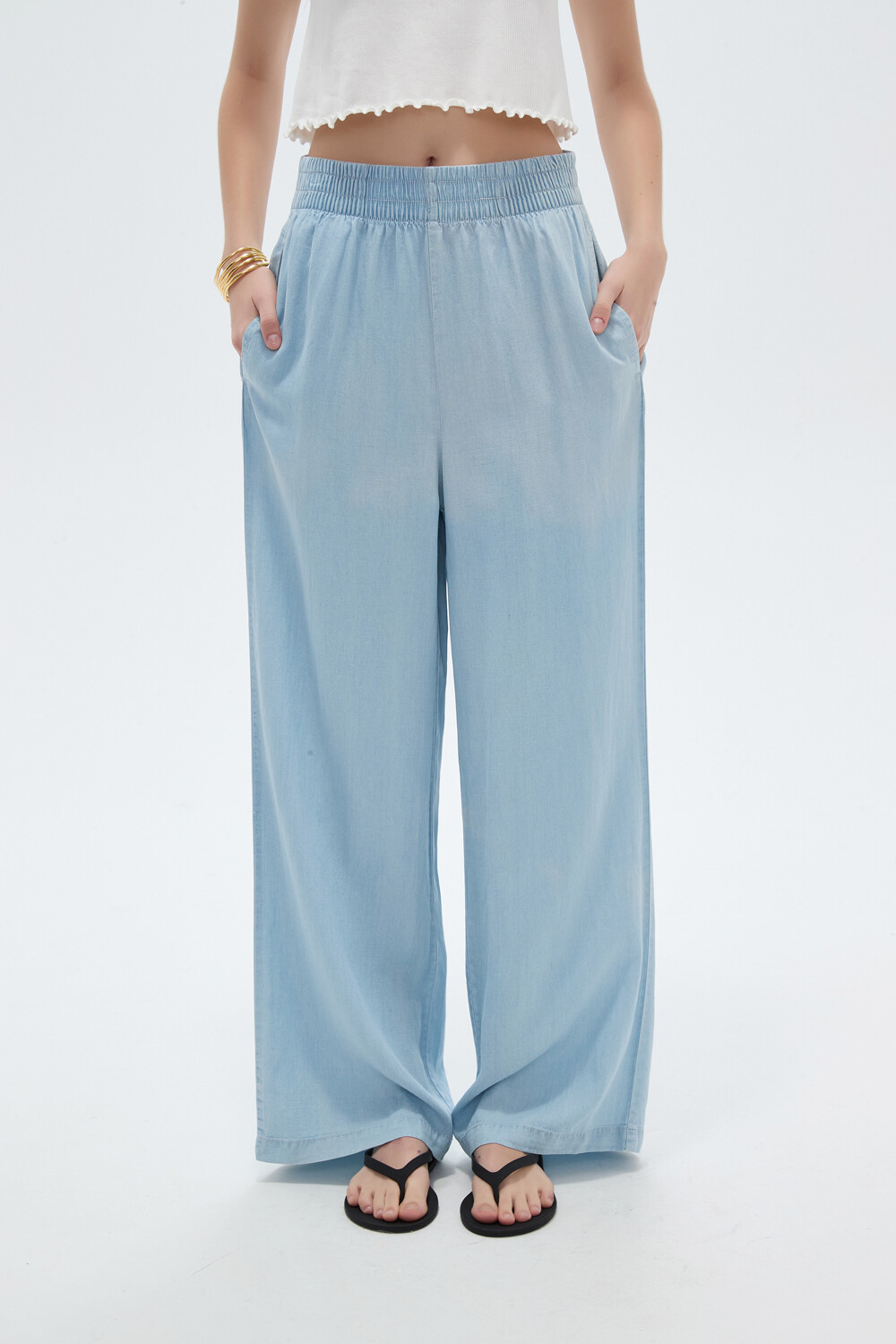 Pantalon Delfin Celeste