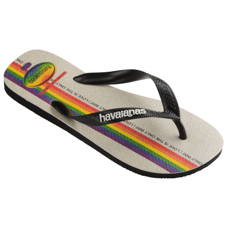 Sandalia de Hombre Havaianas Top Pride Negro