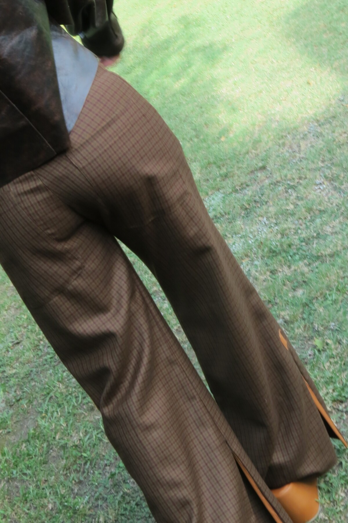 Crazy Pants Vol2 Cuadrille Marrón/bordeaux