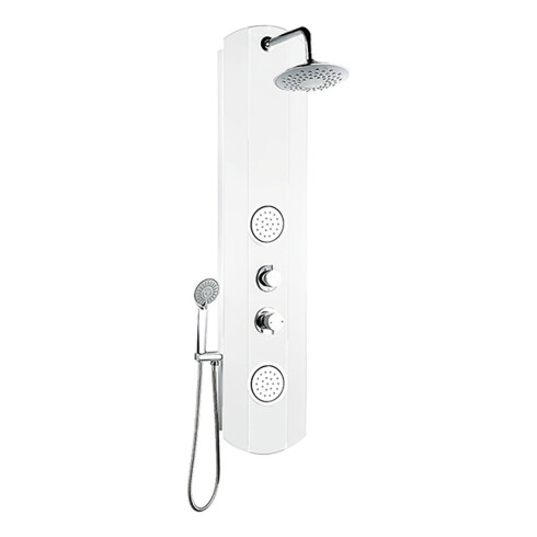 Panel De Ducha Pvc Blanco Aqualia 000