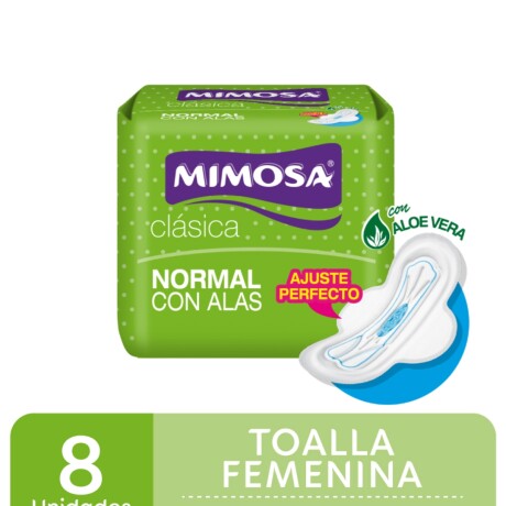 MIMOSA TOALLITAS CLASICA 8 UNIDADES MIMOSA TOALLITAS CLASICA 8 UNIDADES