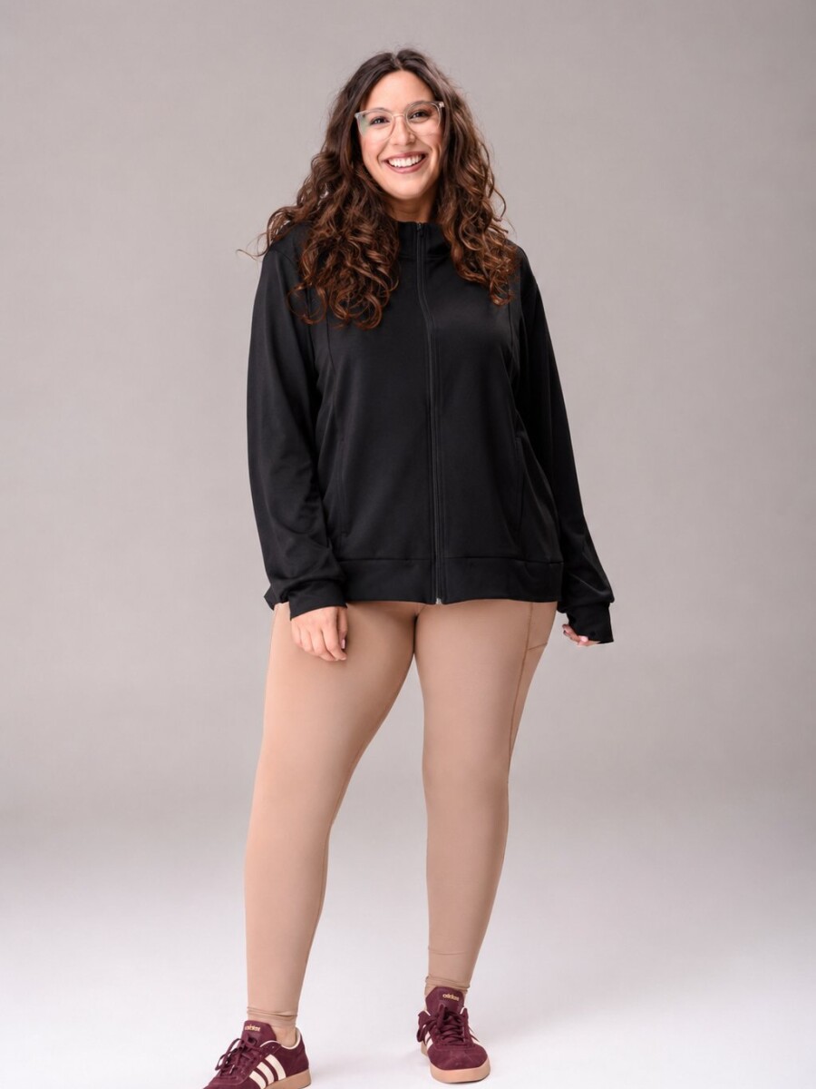 Campera Fit Negro