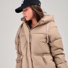 Campera Puffer Slowly Beige
