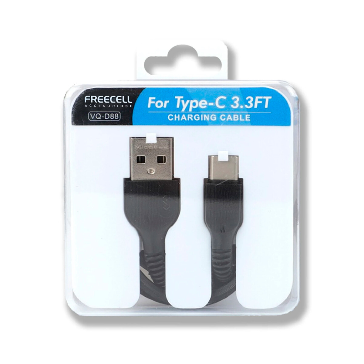 Cable USB a tipo C 1 metro FREECELL caja de acrìlico 