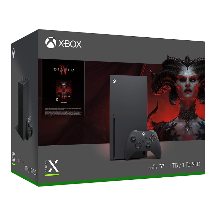 Consola XBOX Series X 1TB 4K Diablo IV Consola XBOX Series X 1TB 4K Diablo IV