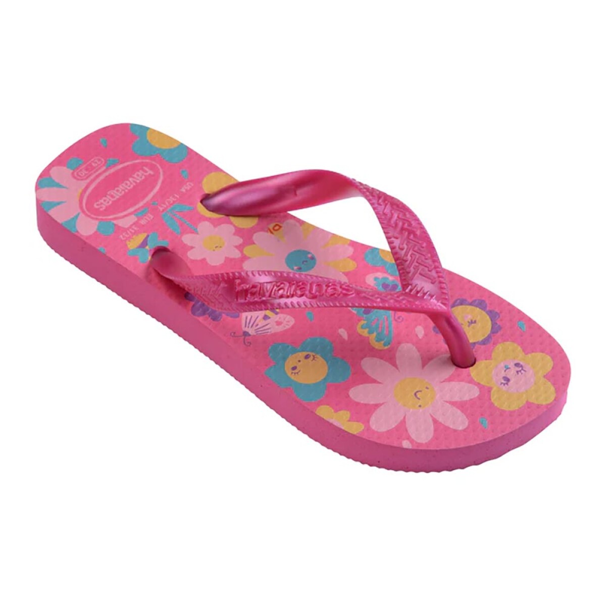 Sandalias Havaianas Kids Flores FC Niños - Rosa Flux/rosa Gum 