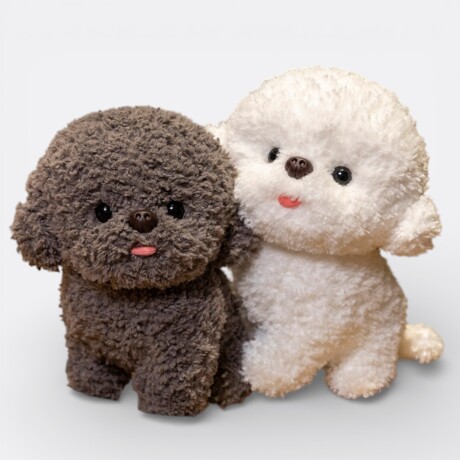 Peluche de Caniche Oscuro