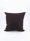 FUNDA ALMOHADON RUSTICO MARRON
