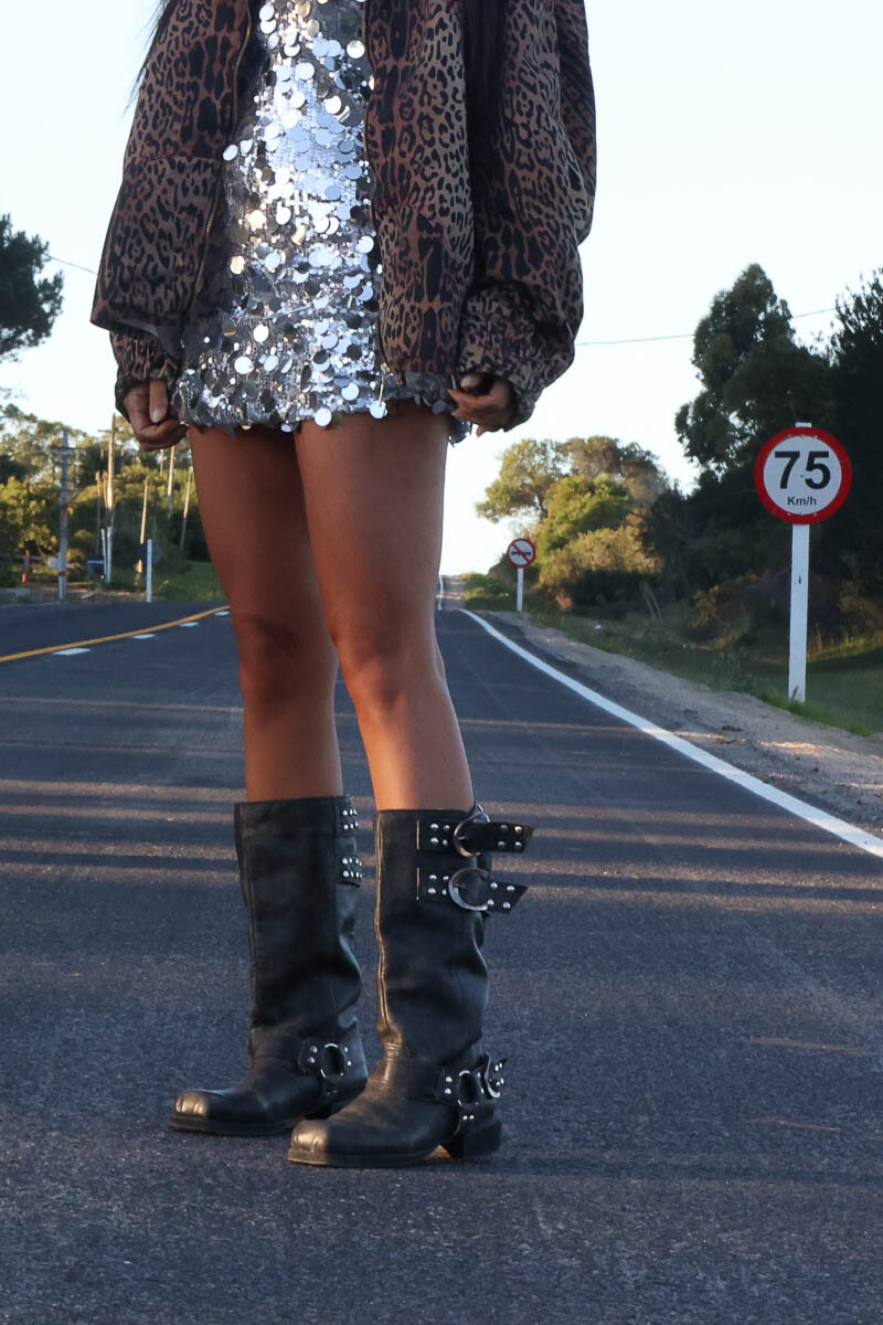 Bota Jagger - GRIS 