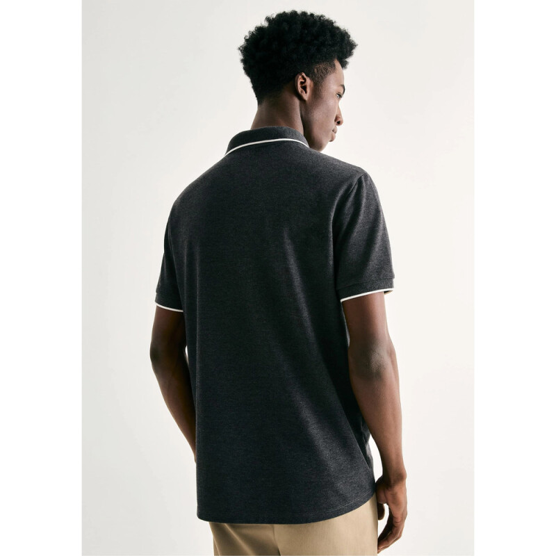 CAMISA POLO MM MASC PRETO