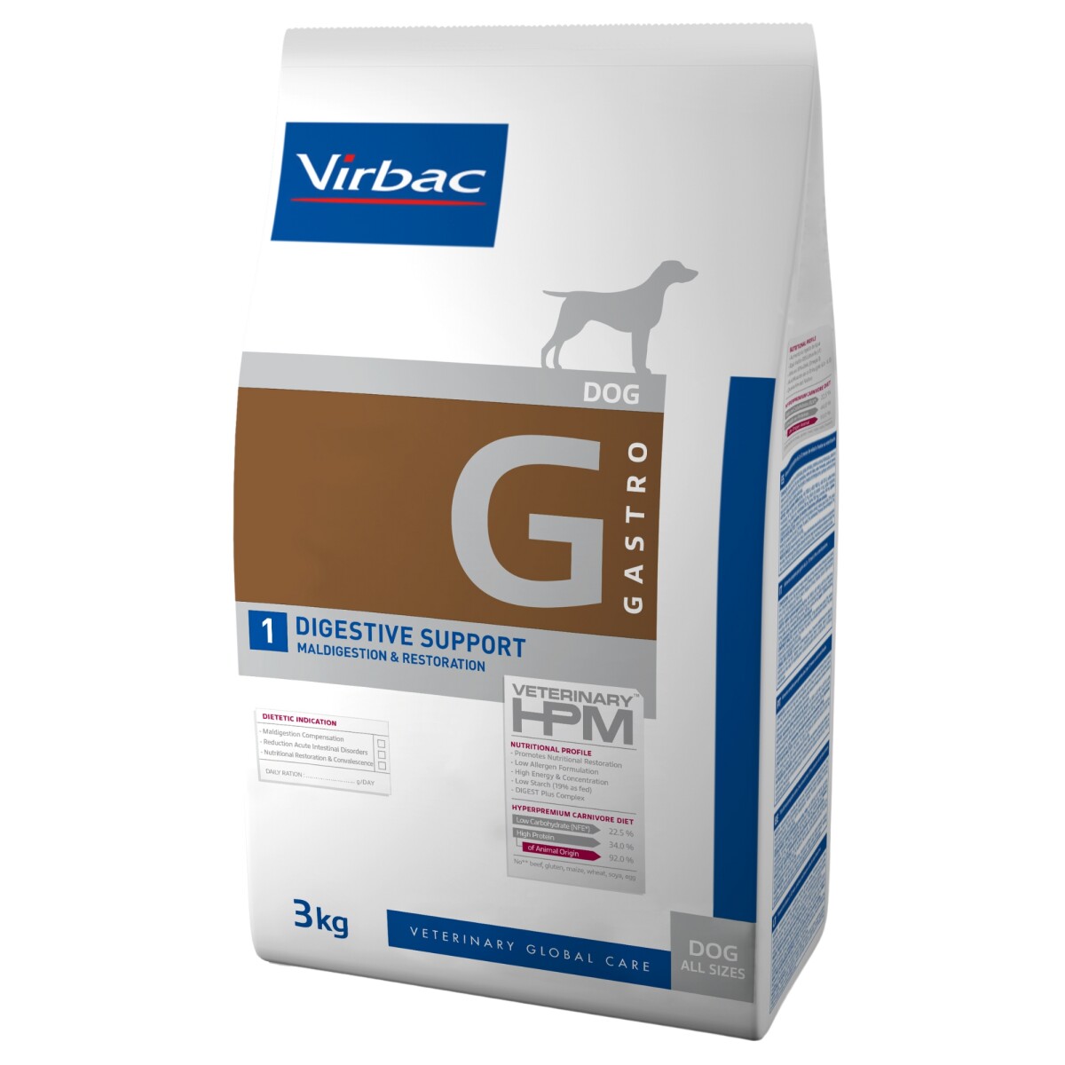 Hpm Perro Digestive Support 3 Kg 