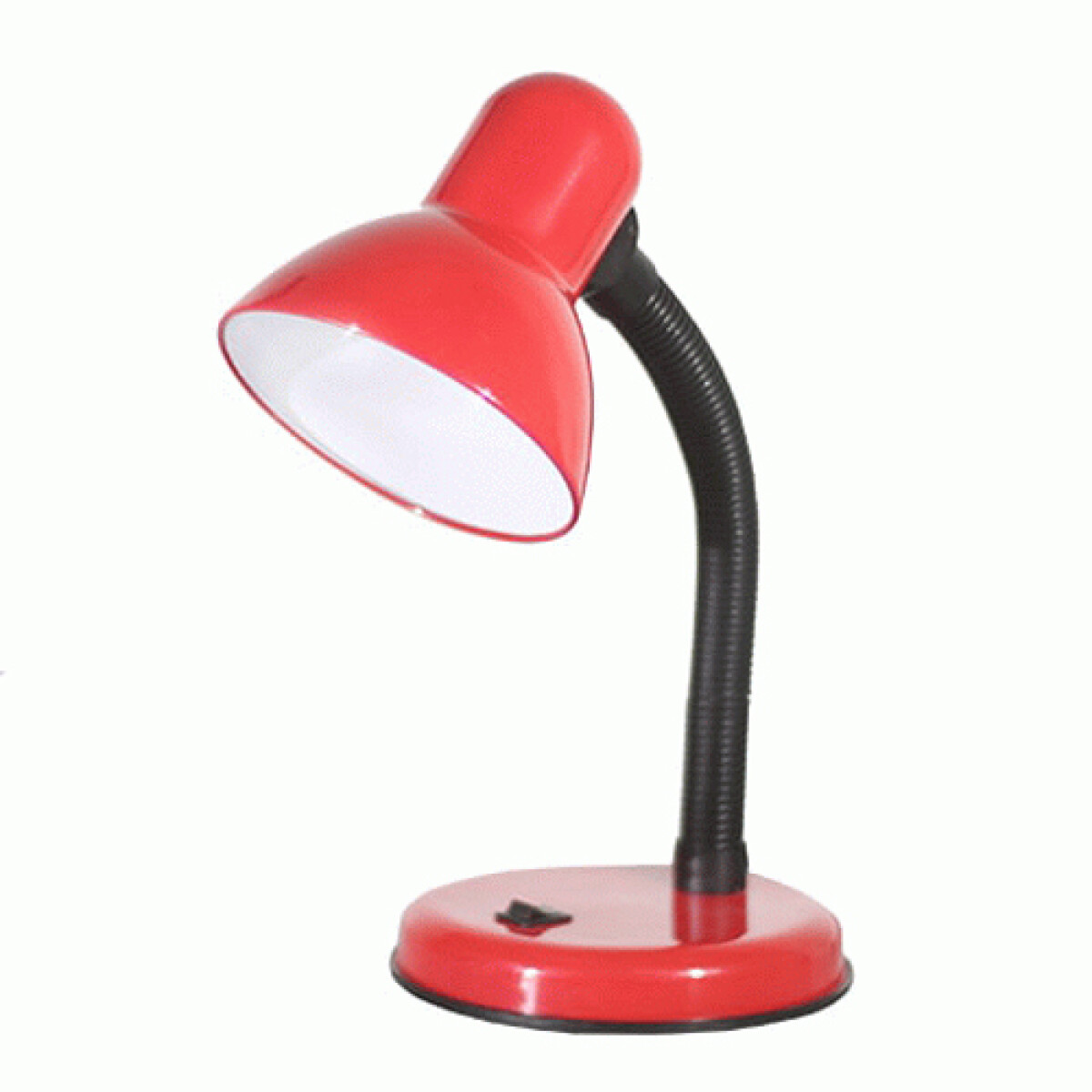 Lámpara Portatil De Escritorio Rojo 