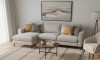 Alfombra Clásica Eco-Nature - Riscas | 1,50x2,00m Beige Chumbo