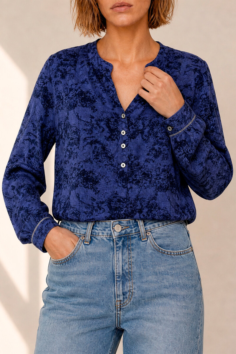 CAMISA JULIA BLUE AZUL