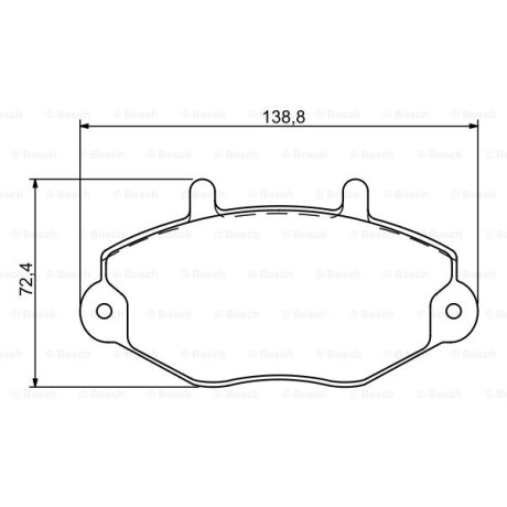 PASTILLAS DE FRENO JAC JAC SUNRAY=FORD TRANS.91-( 23312 ) - PASTILLAS DE FRENO JAC JAC SUNRAY=FORD TRANS.91-( 23312 ) -