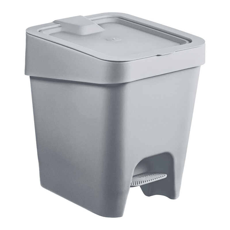 Tarro de Residuos Con Pedal 8L GRIS