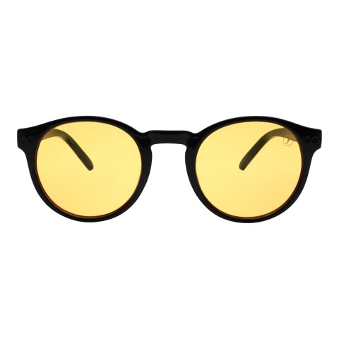Lentes de Sol Chilli Beans Culiacán Unisex Negro - Amarillo