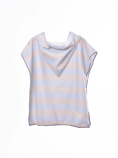 PONCHO NIÑO CELESTE