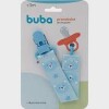 Clip para chupete BUBA animales oso celeste