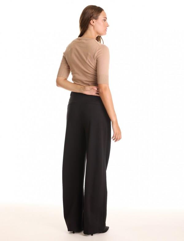 Pantalon Palazzo NEGRO