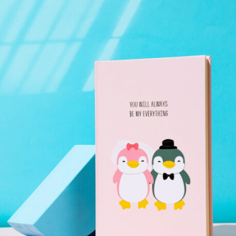 Cuaderno Pingüino A5 Diseño 1