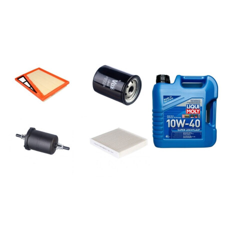 KIT DE FILTROS Y ACEITE 10W40 LIQUI MOLY Kit De Filtros Y Aceite 10w40 Liqui Moly