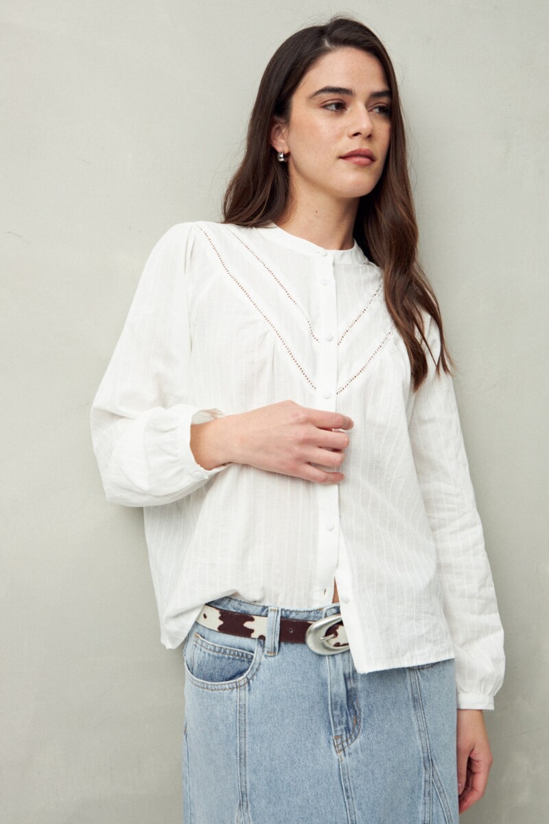 CAMISA NEREA Blanco