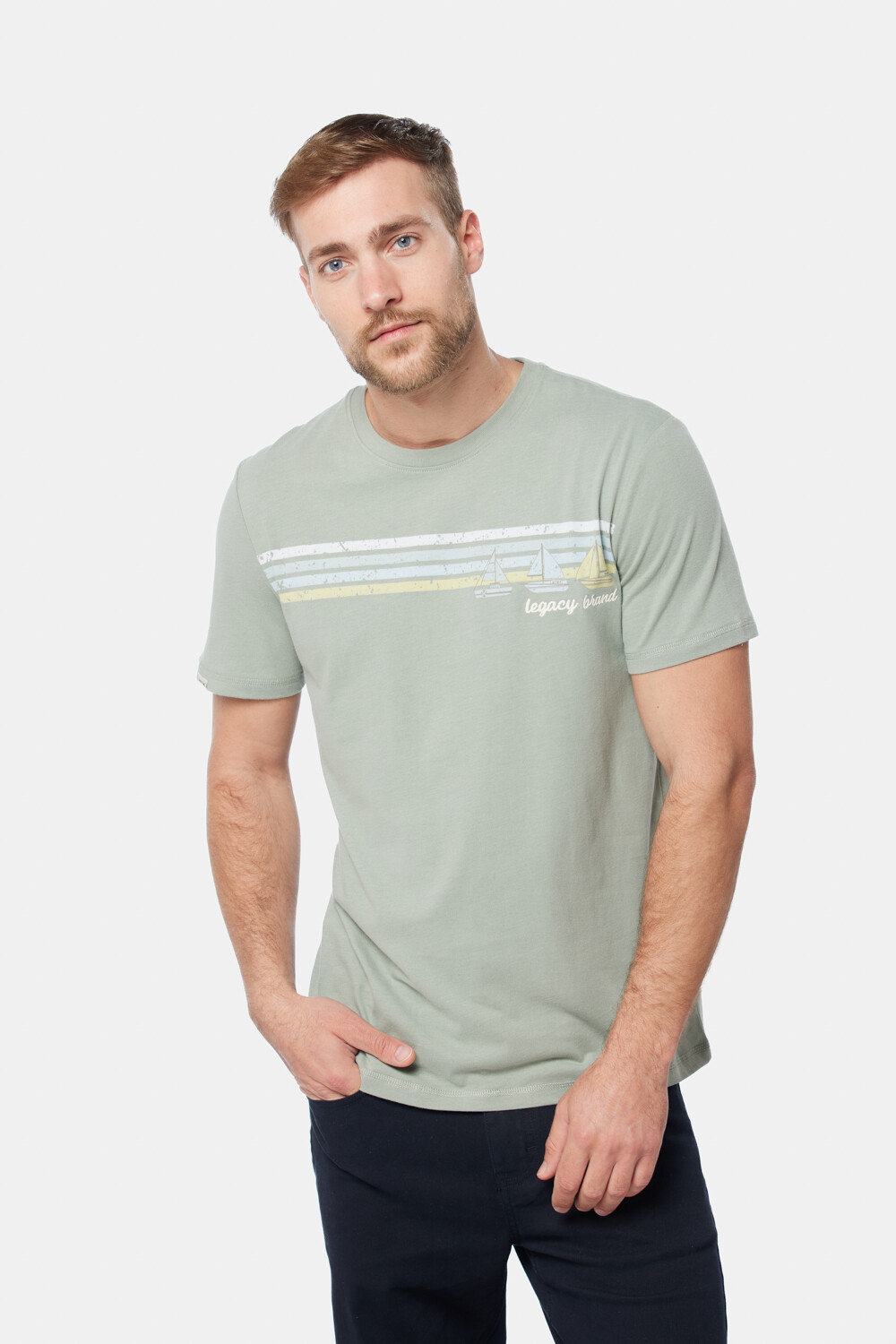 REMERA ESTAMPADA Verde