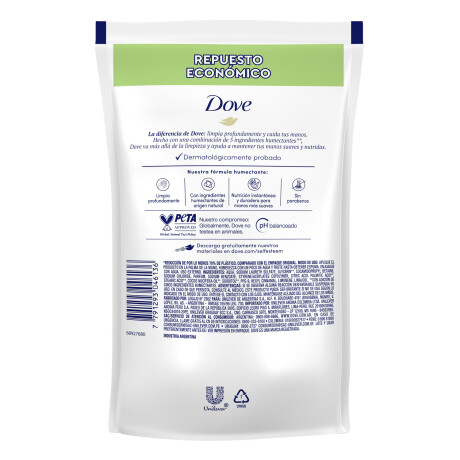 Jabón Líquido Dove Doypack 220ml Jabón Líquido Dove Doypack 220ml
