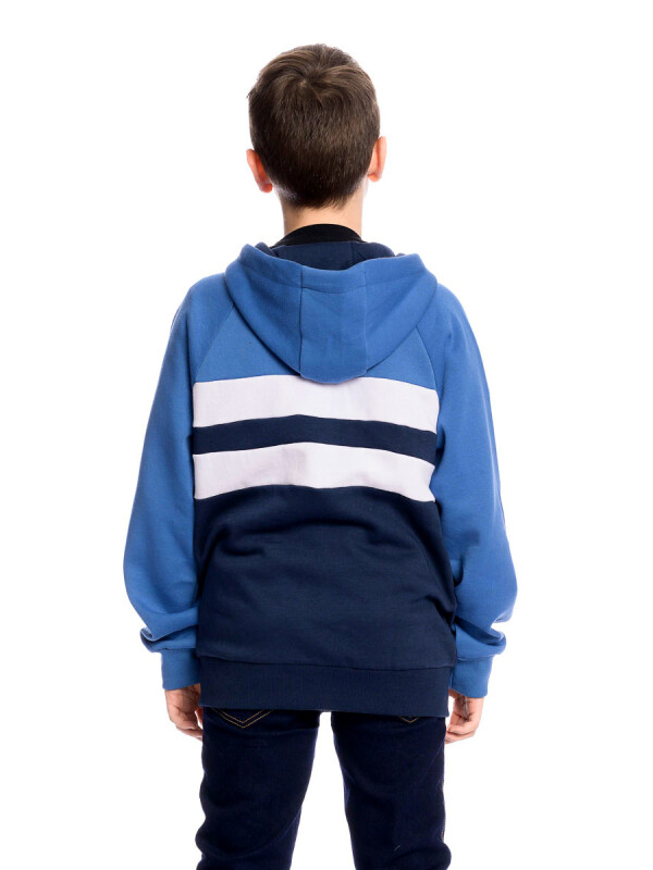 Campera Full Zip Umbro Junior Azu