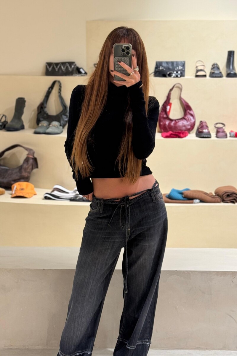 Jean Belt Negro