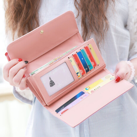 Monedero De Dama Colores Rosa Claro