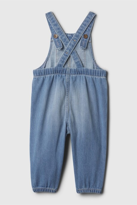 Enterito De Jean Bebé Dark Denim 611