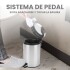 Cesto de basura 3 Litros Residuos Papelera Extraíble Acero Inoxidable cb005 Cesto de basura 3 Litros Residuos Papelera Extraíble Acero Inoxidable cb005