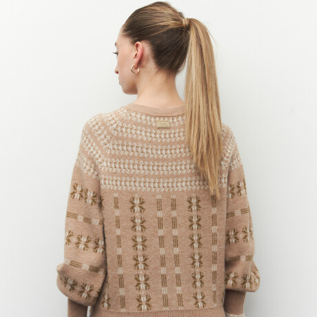 SWEATER CINTIA Beige Melange
